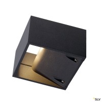 SLV 232105 Logs Wall, Wandleuchte, anthrazit, up&down, IP44, LED, 8W, 3000K, 420lm SLV 232105 Logs Wall, Wandleuchte, anthrazit, up&down, IP44, LED, 8W, 3000K, 420lm