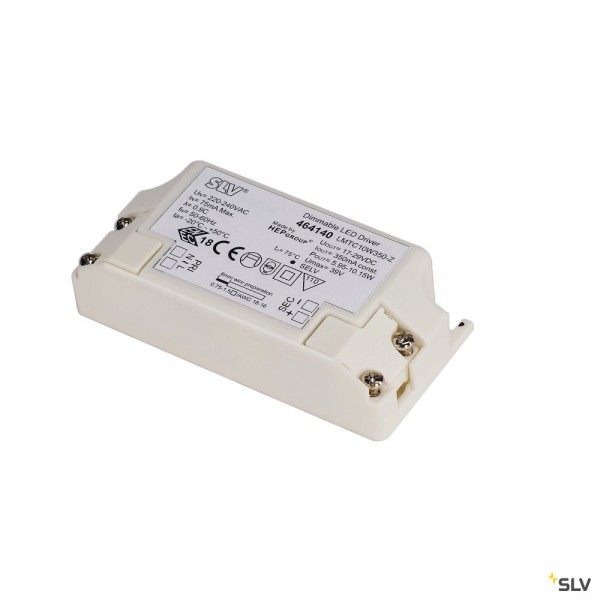 SLV 464140 LED Treiber, dimmbar Triac C+L, 350mA, 5,95W-10,15W