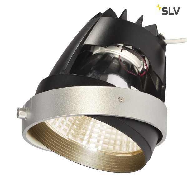 SLV 115257 COB LED Modul, Aixlight® Pro, silbergrau/schwarz, 26W, 3200K, 1650lm, 70°