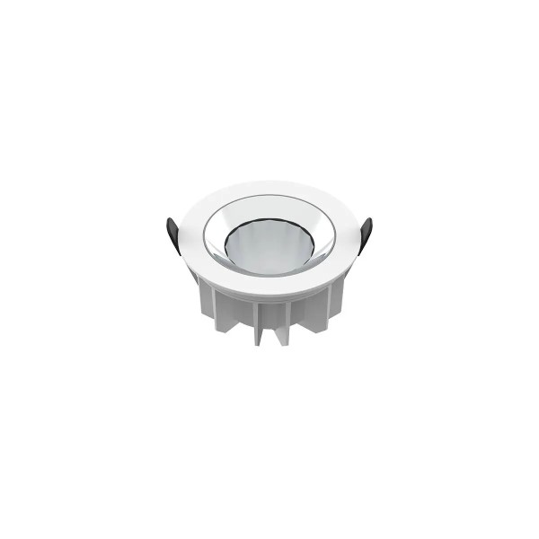 SLV 1010760 Downlight P, LED-Einbauleuchte weiß glänzend, IP54, 12W, 4000K, mit 152 lm/W