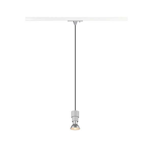SLV 1008209 Puri 2.0 Basic, 1-Phasen Pendelleuchte, GU10, in grau