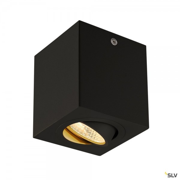 SLV 113940 Triledo Square, Deckenleuchte, schwarz matt, LED, 8,1W, 3000K, 670lm