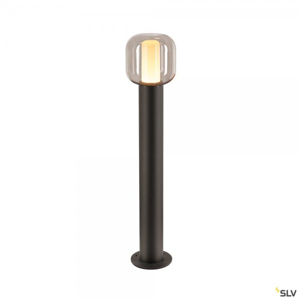 SLV 1004680 Ovalisk 75, Wegeleuchte, anthrazit, IP65, LED, 9W, 3000/4000K, 600lm