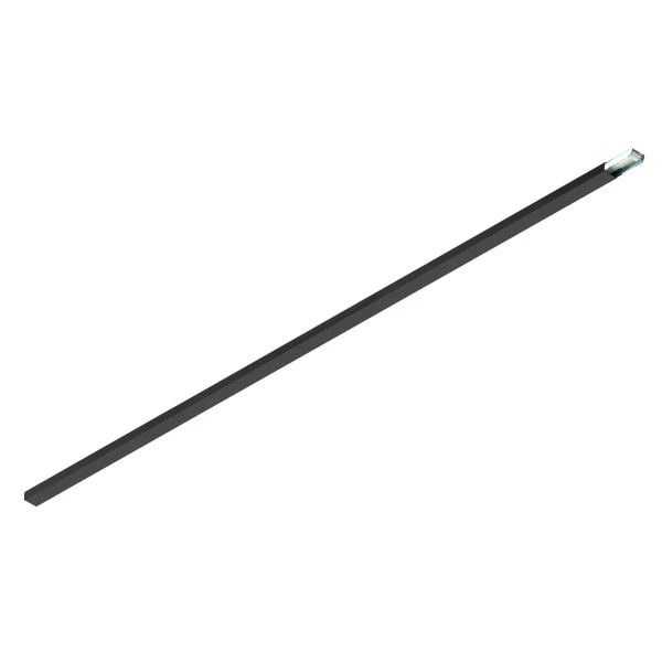 SLV 1010557 BC 4500, Blindabdeckung 7-polig, schwarz, für Easylight LED-Lichtbandsystem
