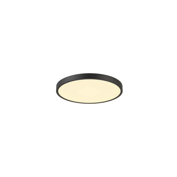 SLV 1011703 Medo 2 Slim 40, Flache LED Wand- & Deckenleuchte, DALI, 15.5W, 3/4K, in Schwarz