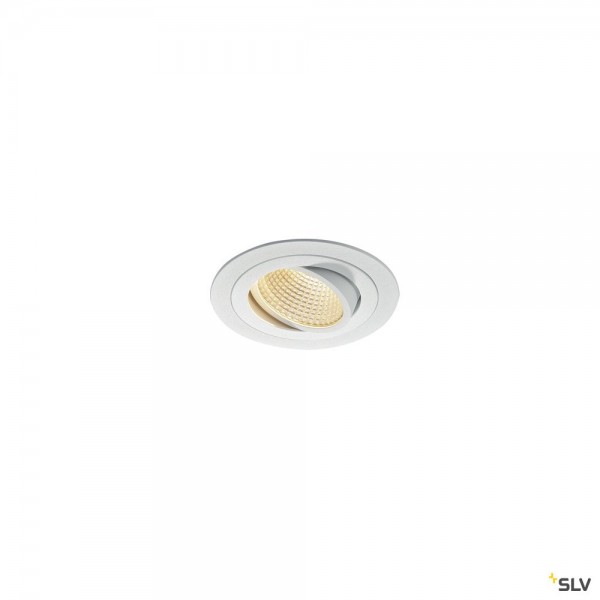 SLV 114231 New Tria 1 Set, Deckeneinbauleuchte, dimmbar L, LED, 16W, 3000K, 1120lm