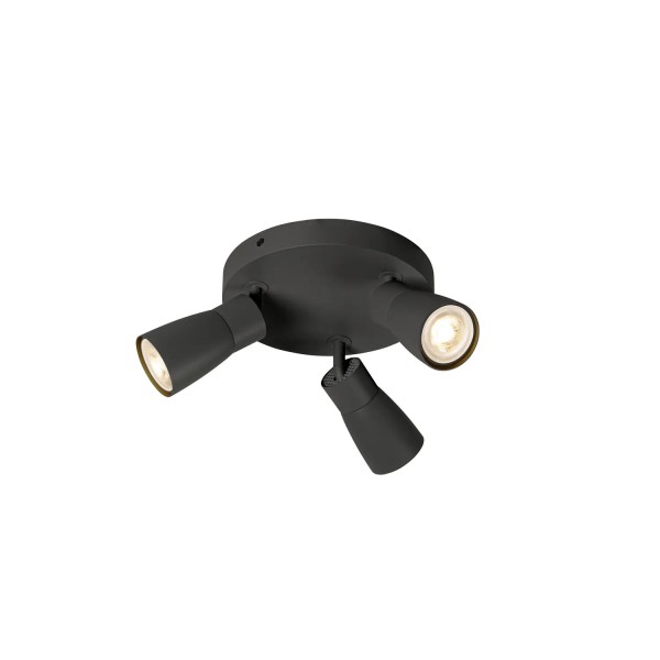 SLV 1008340 Puri 2.0 Dome, Strahler Rondell, GU10, in schwarz