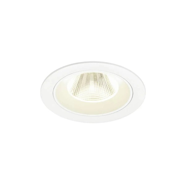 SLV 1009641 Numinos M, LED-Einbauspot, 12W, 4000K, 1900lm, 20°, in weiß