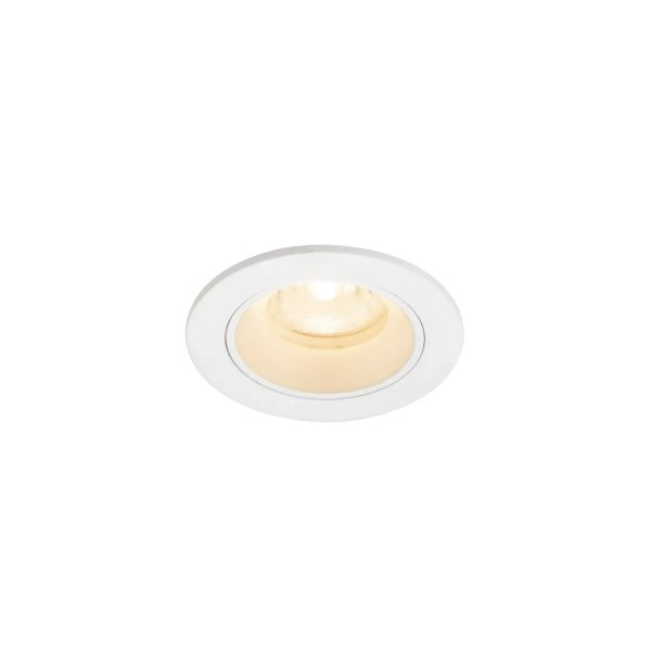 SLV 1009284 Numinos XS, LED-Einbauspot, 6.9W, 2700K, 900lm, 40°, in weiß