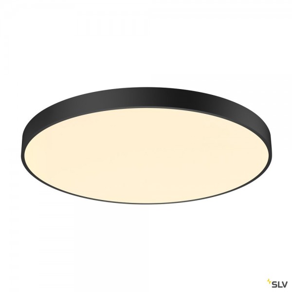 SLV 1001890 Medo 90 CL Ambient, Deckenleuchte, schwarz, dimmbar Dali, LED, 78W, 3000K/4000K, 10255lm