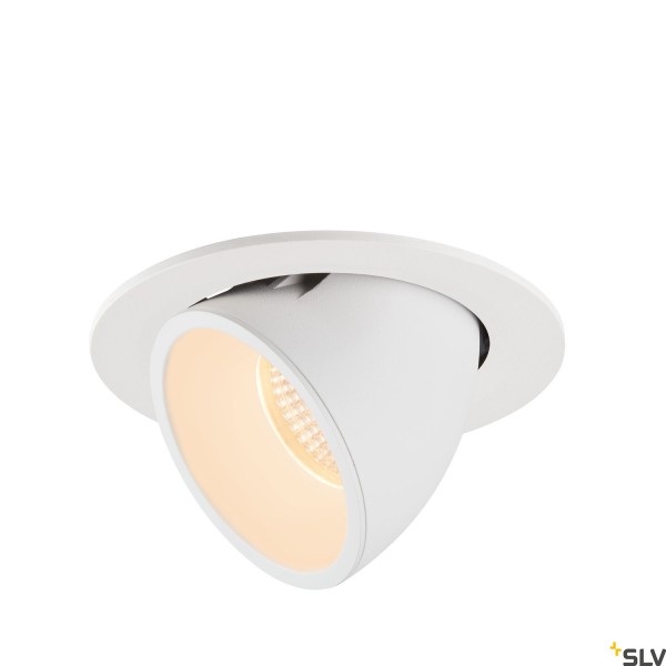 SLV 1005991 Numinos Gimble L, Deckeneinbauleuchte, weiß, LED, 25,4W, 2700K, 2250lm, 55°