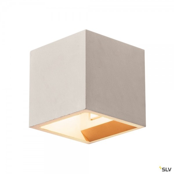 SLV 1000910 Solid Cube, Wandleuchte, Beton, grau, up&down, G9, max.25W