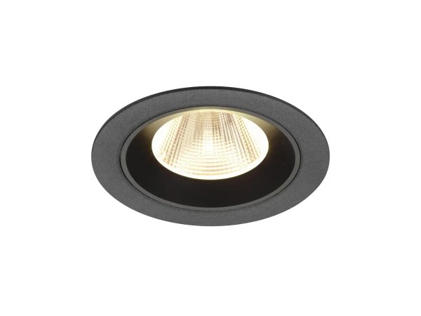 SLV 1009613 Numinos M, LED-Einbauspot, 12W, 3000K, 1800lm, 20°, in schwarz