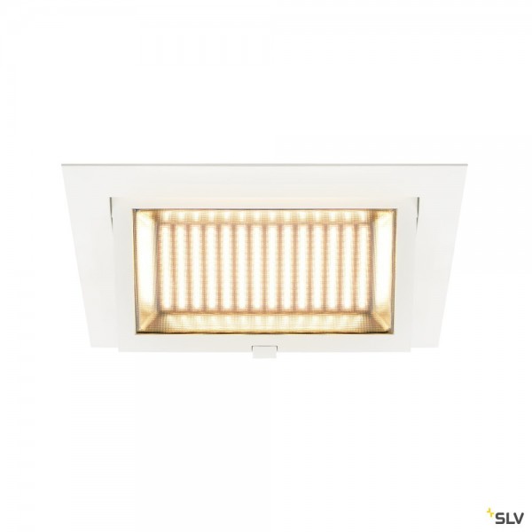 SLV 1000791 Alamea, Deckeneinbauleuchte, weiß, LED, 30W, 3000K, 2900lm