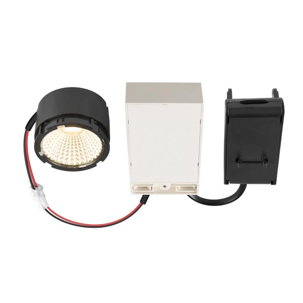 SLV 1007432 New Tria Universal, LED Modul, schwarz, dimmbar, Multi-Wattage, CCT 2500/3000/4000K, 60°