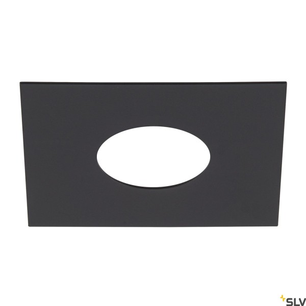SLV 1006137 Numinos XS, Einbaurahmen, eckig, schwarz