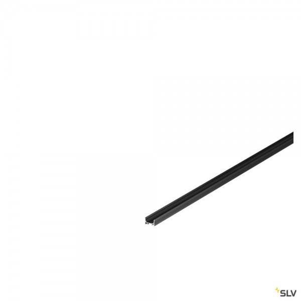 SLV 1000462 Grazia 1811, Aufbauprofil, schwarz, B/H/L 1,75x1,1x200cm, LED Strips max.B.1cm