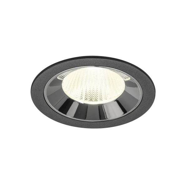 SLV 1009797 Numinos L, LED-Einbauspot, 17W, 4000K, 2700lm, 40°, in schwarz/chrom