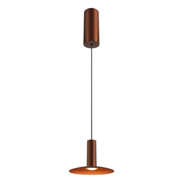 SLV 1007520 Lalu Elypse 15, LED Hängeleuchte, bronze, dimmbar, 9.5W, 3000K, 680lm