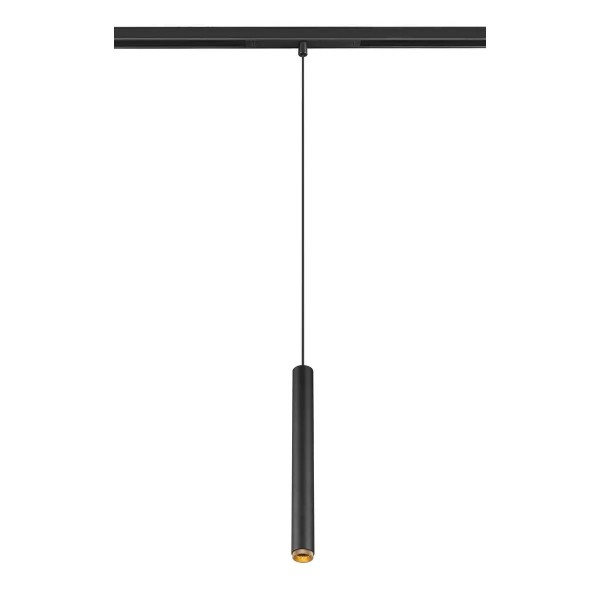 SLV 1008461 Grip! S, 48V LED-Hängeleuchte, DALI, 9.8W, 3000K, in schwarz/gold