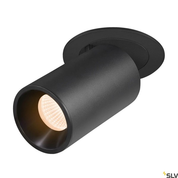 SLV 1006981 Numinos Projector M, Einbauleuchte, schwarz, LED, 17.5W, 2700K, 1460lm, 55°
