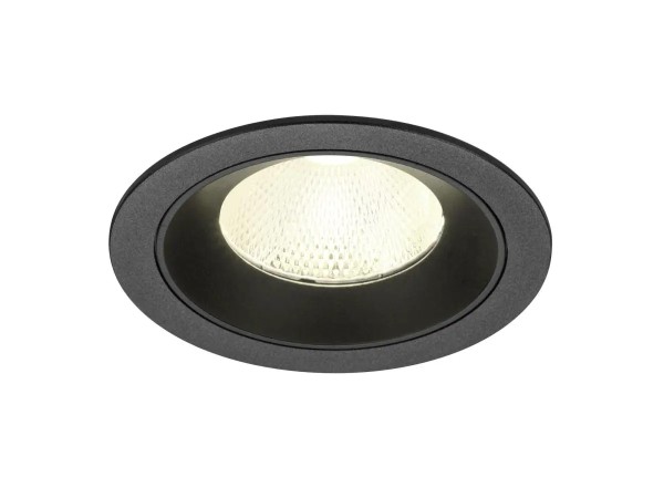 SLV 1009792 Numinos L, LED-Einbauspot, 17W, 4000K, 2700lm, 20°, in schwarz