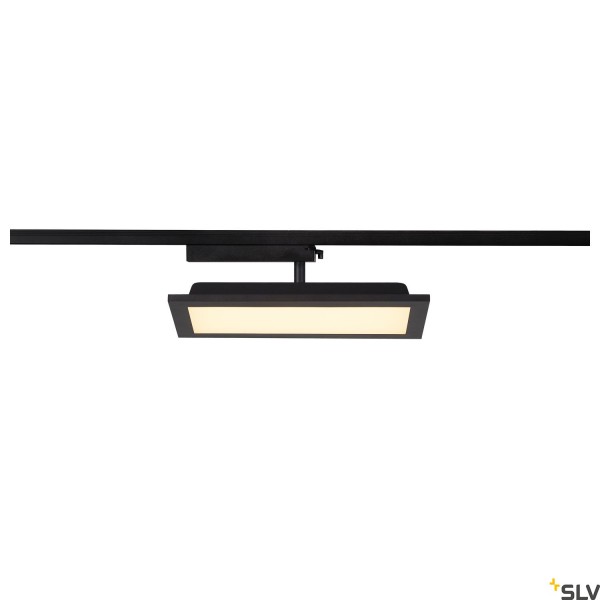 SLV 1004933 Panel Track, 1 Phasen, Leuchte, schwarz, LED, 18W, 3000K, 1800lm