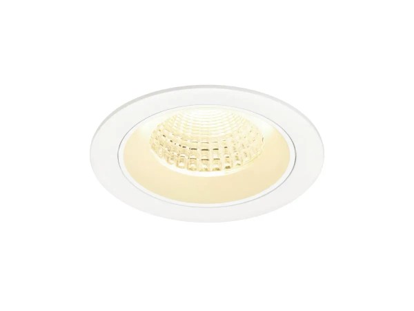 SLV 1009629 Numinos M, LED-Einbauspot, 12W, 3000K, 1800lm, 55°, in weiß