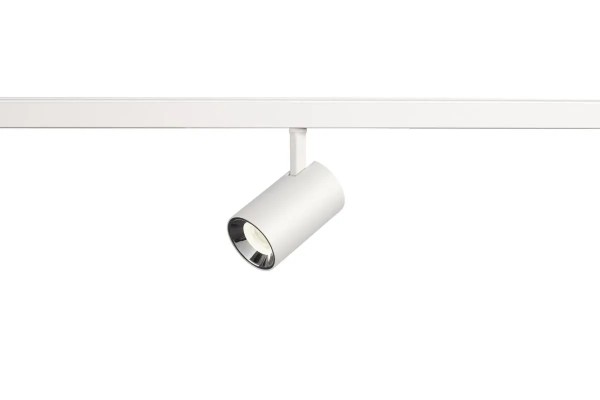 SLV 1006701 Numinos XS, 48V LED-Strahler, DALI, 8.7W, 4000K, 730lm, 40°, in weiß/chrom