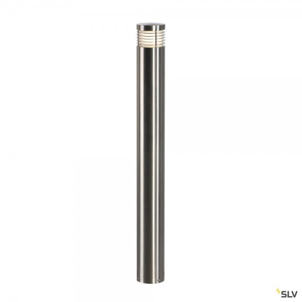 SLV 230069 Vap Slim 90, Wegeleuchte, Edelstahl gebürstet, IP44, E27, max.20W