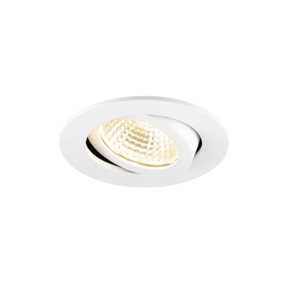 SLV 1009022 New Tria 68 Airtight, LED-Deckeneinbaustrahler IP23, DIM, 7.5W, 3K, in weiß