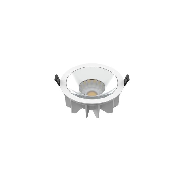 SLV 1010764 Downlight P, LED-Einbauleuchte DALI, weiß glänzend, IP54, 17W, 4000K, mit 182 lm/W