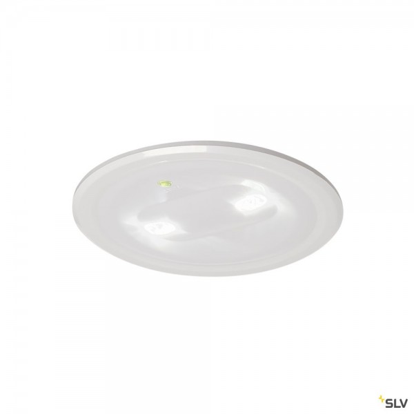 SLV 240006 P-Light, Notbeleuchtung, weiß, LED, 5W, 6000K, 120lm, 90°