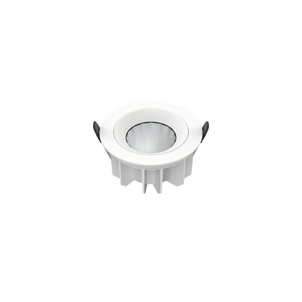 SLV 1011296 Downlight P, LED-Einbauleuchte DALI, weiß matt, IP54, 5-18W, 3000K, bis 157 lm/W