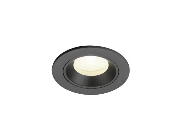 SLV 1009307 Numinos XS, LED-Einbauspot, 6.9W, 4000K, 1000lm, 20°, in schwarz