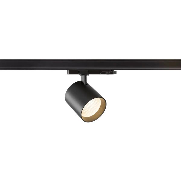 SLV 1011103 Trackspot C, 3-Phasen LED-Strahler, schwarz, 12-40W, 27K, 60°, bis 137 lm/W
