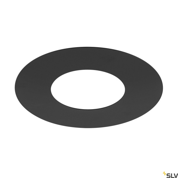 SLV 1006143 Numinos M, Einbaurahmen, rund, schwarz