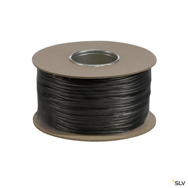 SLV 139060 Seilsystem, Niedervoltseil, 100m/6mm², schwarz