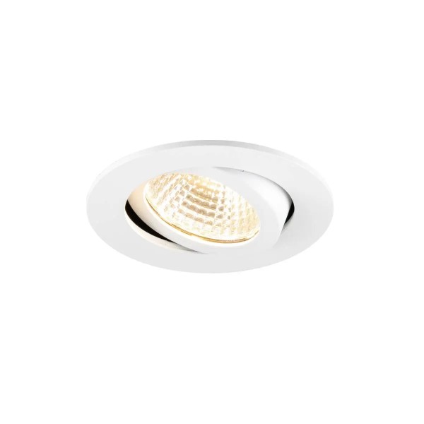 SLV 1009020 New Tria 68 Airtight, LED-Deckeneinbaustrahler IP23, DIM, 7.5W, 27K, in weiß