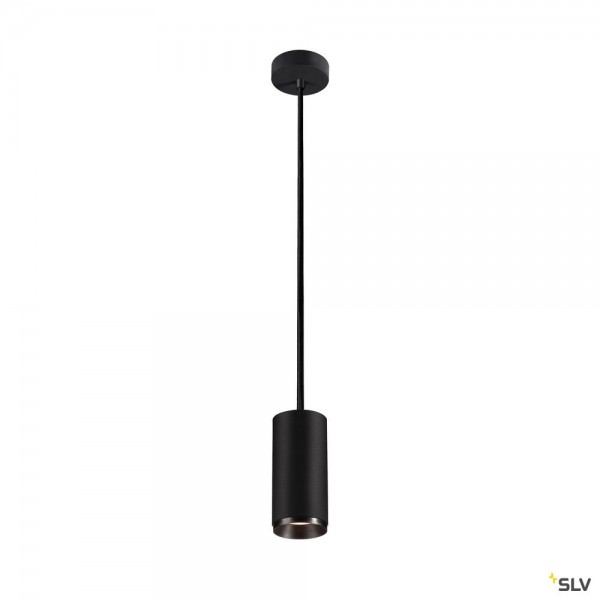 SLV 1004546 Numinos M, Pendelleuchte, schwarz, dimmbar Dali, LED, 20,1W, 4000K, 2125lm, 24°