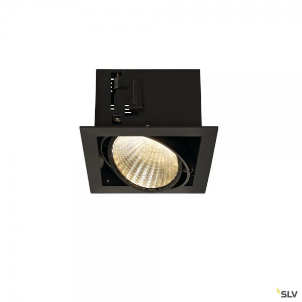SLV 115730 Kadux 1 Set, Deckeneinbauleuchte, dimmbar 1-10V, LED, 29W, 3000K, 2425lm
