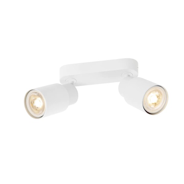 SLV 1008363 Puri 2.0 Tube, Strahler 2-flammig, GU10, in weiß