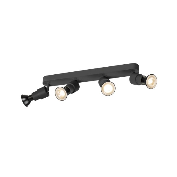 SLV 1008239 Puri 2.0 Basic, Spot 4-flammig, GU10, in schwarz