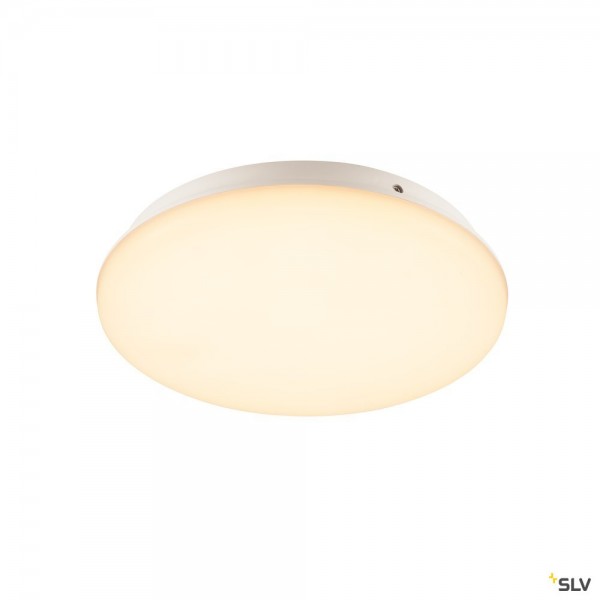 SLV 1005086 Sima Sensor, Wand- und Deckenleuchte, weiß, IP65, LED, 24W, 3000K, 2150lm