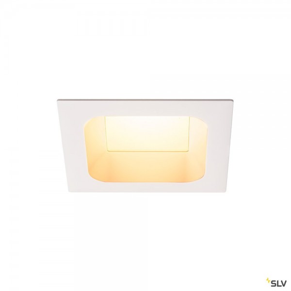 SLV 112692 Verlux, Deckeneinbauleuchte, weiß matt, dimmbar C, LED, 22W, 3000K, 1800lm