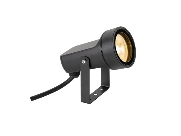 SLV 1008480 Syna Shade, Außenstrahler Rund GU10, IP65, in schwarz