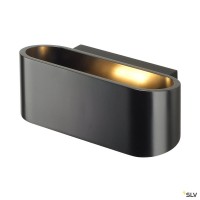 SLV 151450 Ossa 150, Wandleuchte, schwarz, up&down, R7s 78mm, max.100W SLV 151450 Ossa 150, Wandleuchte, schwarz, up&down, R7s 78mm, max.100W