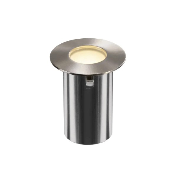 SLV 1008842 Trail-Lite 60, Boden-Einbauleuchte, IP67, 0.9W, 3K, aus Edelstahl