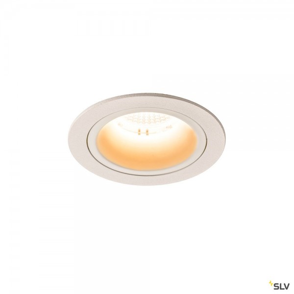 SLV 1003860 Numinos M, Deckeneinbauleuchte, weiß, LED, 17,55W, 2700K, 1600lm, 55°