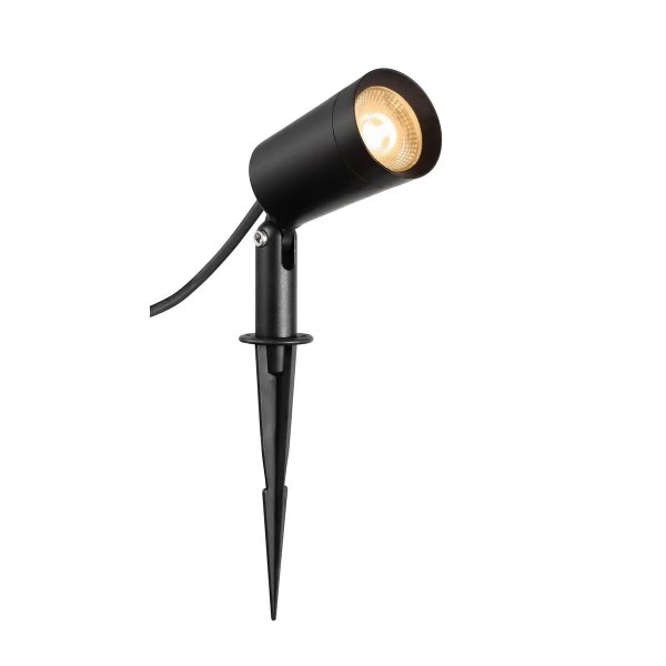 SLV 1011599 Syna Plant, LED-Spießleuchte, 6.2W, 2200K, IP44/65, in Schwarz